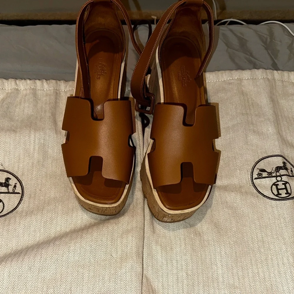 Hermes Luce 30 sandal s 38 - Picture 13 of 14